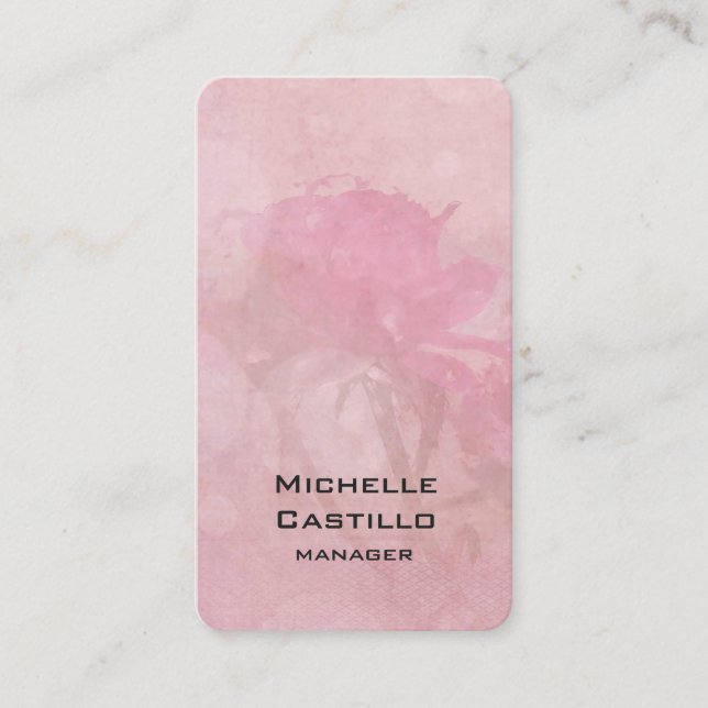 Sie haben einen Minimalistischen modernen Schlicht Visitenkarte (Vorderseite)