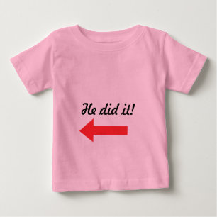 Sie haben es getan! baby t-shirt