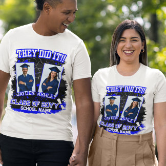 Sie haben es Personalisiert gemacht, die Familienz Tri-Blend Shirt