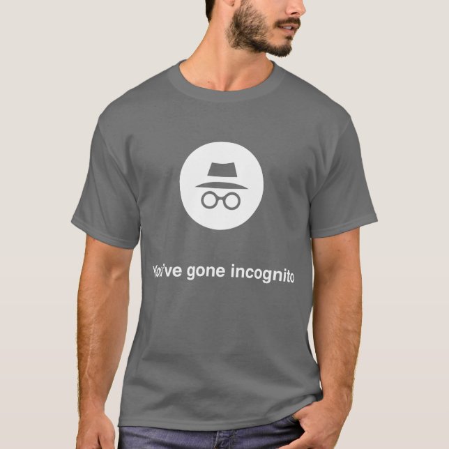 Sie haben gegangenes unbekanntes Google-Chrom T-Shirt (Vorderseite)
