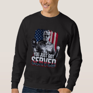 Sie haben gerade Got Pickleball Spieler USA Funny Sweatshirt