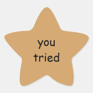 Sie haben Gold Star Stickers ausprobiert