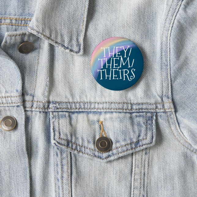 Sie haben ihre Pronoun Button (Beispiel)