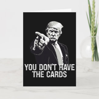 Sie haben keine Karten Donald Trump USA gegen Ukra