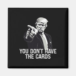 Sie haben keine Karten Donald Trump USA gegen Ukra Magnet