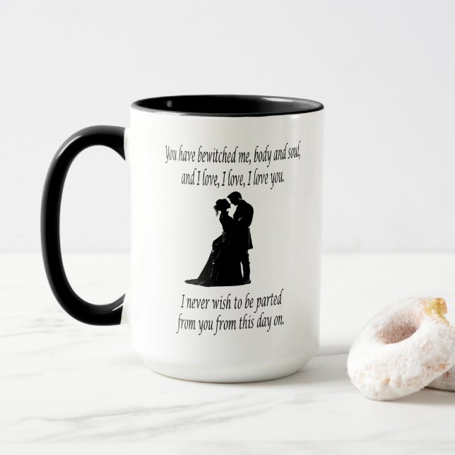 Sie haben mich mit Body & Soul Quote Tasse verzaub (Mit Donut)