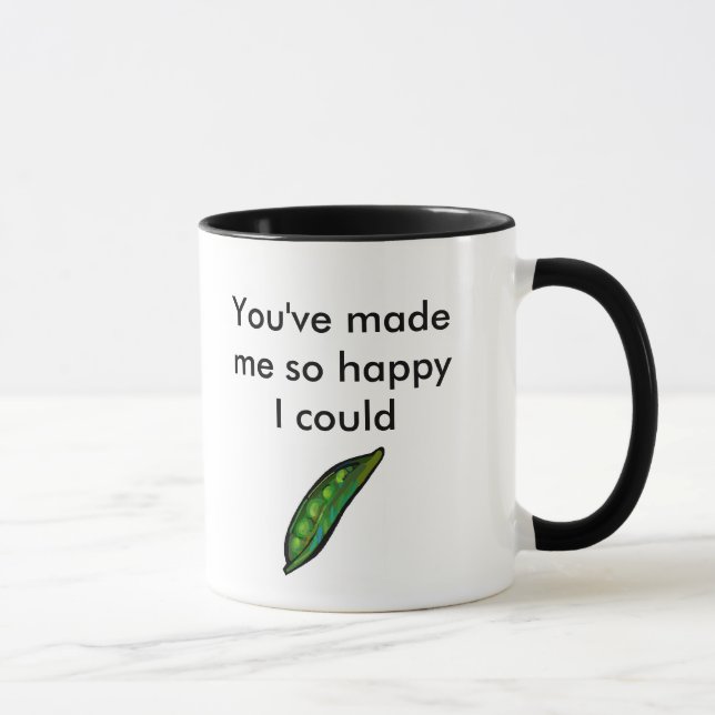 Sie haben mich so glücklich… gemacht tasse (Rechts)