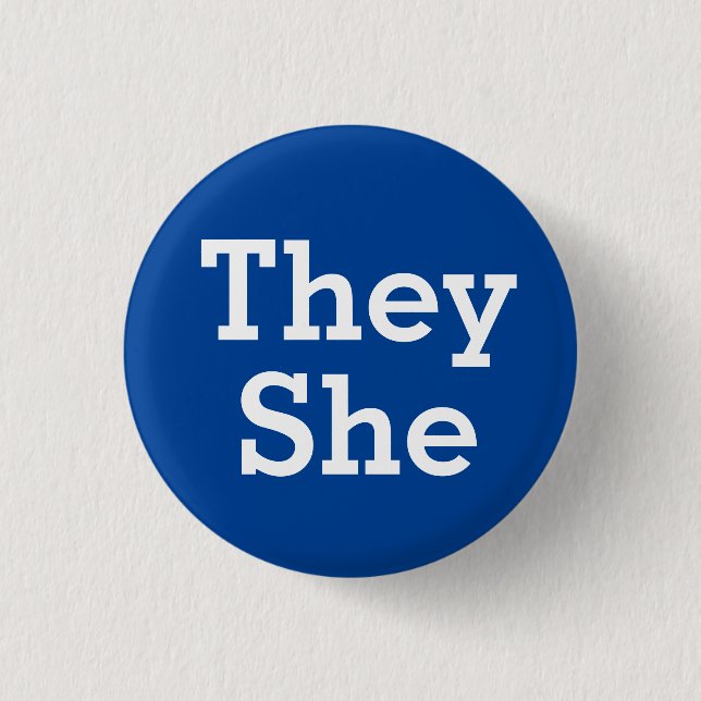 Sie haben Pronouns Button (Vorderseite)