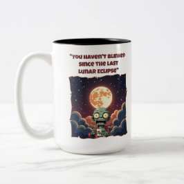 Sie haben seit dem letzten Mondausflug nicht mehr  Zweifarbige Tasse