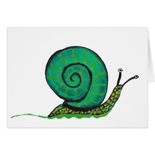 Sie haben snail mailkarte #3 (Vorderseite (Horizontal))