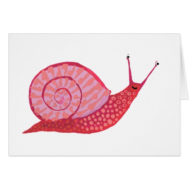 Sie haben snail mailkarte #4 (Vorderseite (Horizontal))