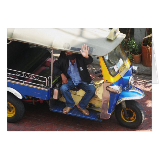 Sie haben TAXI TUK-TUK gewollt? Karte (Vorderseite (Horizontal))