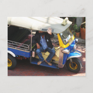 Sie haben TAXI TUK-TUK gewollt? Postkarte