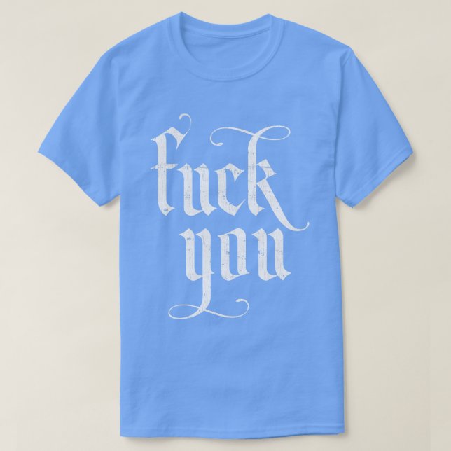Sie haben Typografie Zitat Design 3 T-Shirt (Design vorne)