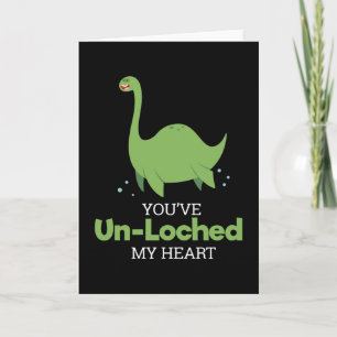 Sie haben unbesonnen Loch Ness Nessy Karte