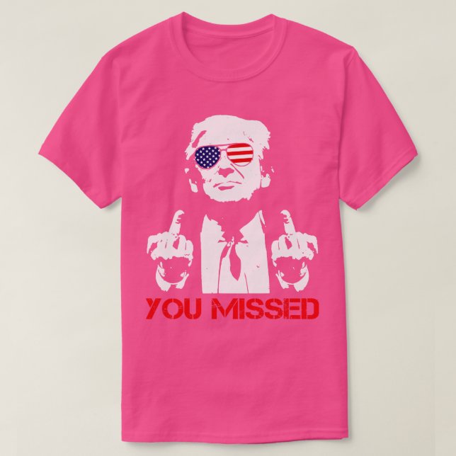 Sie haben verpasst 4 T-Shirt (Design vorne)