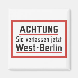 Sie haben West-Berlin, Deutschland Magnet