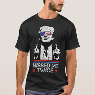 Sie haben zweimal Donald Trump für Präsident 2024  T-Shirt