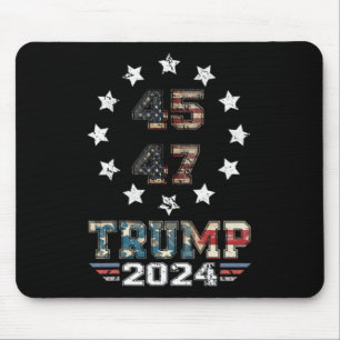 Sie haben zweimal Western Trump Cowboy Trump 2025 Mousepad