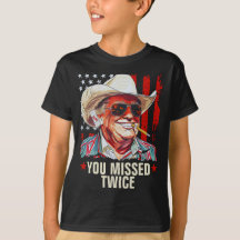 Sie haben zweimal Western Trump Cowboy vermisst | 