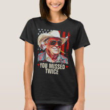 Sie haben zweimal Western Trump Cowboy vermisst | 
