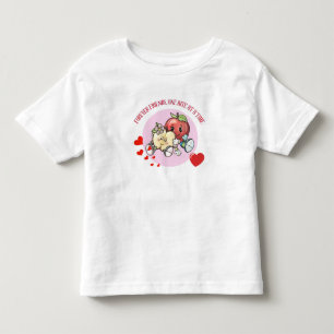 Sie hängen bleiben (Adorable Apple Buddies) Kleinkind T-shirt