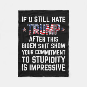 Sie hassen Trump nach dieser Biden-Show noch immer Fleecedecke