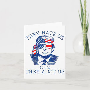 Sie hassen uns, weil sie nicht wir sind Washington Karte