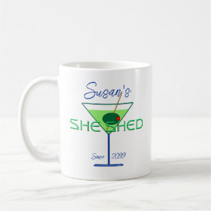Sie hat die Bar der Frauenhöhle geschüttelt Kaffeetasse