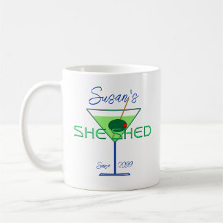 Sie hat die Bar der Frauenhöhle geschüttelt Kaffeetasse