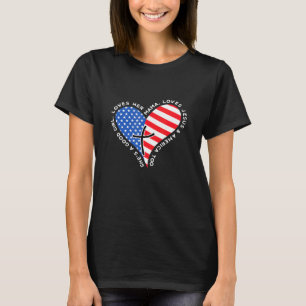 Sie hat ein gutes Mädchen Lieben ihren Mama Jesus T-Shirt