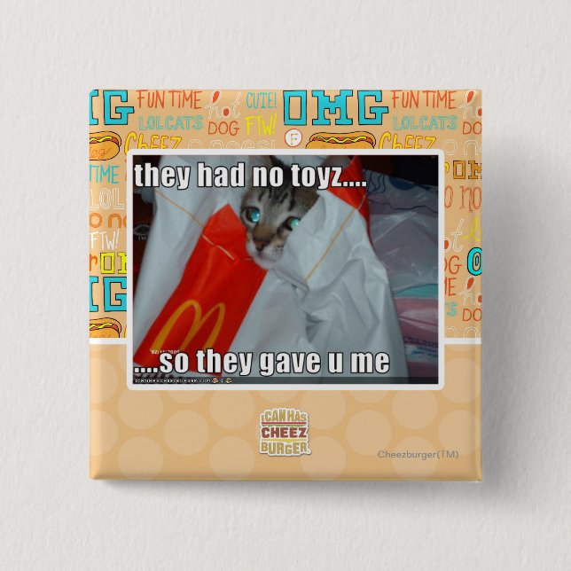 sie hatten kein toyz button (Vorderseite)