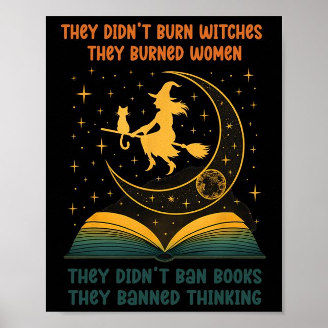 Sie hatten keine Bücher Poster (Vorne)
