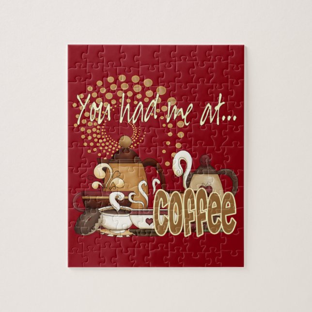 Sie hatten mich am Kaffee (Vertikal)