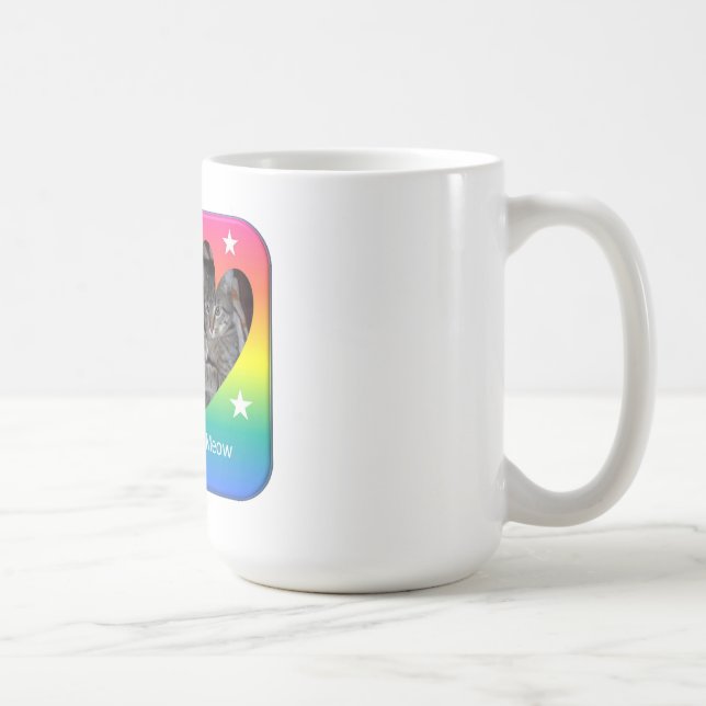 Sie hatten mich am Meow Kaffeetasse (Rechts)