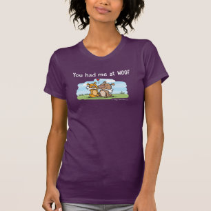 Sie hatten mich am Schuss - Hündchen-Daten T-Shirt