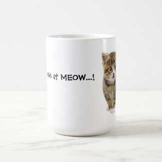Sie hatten mich an MEOW 2 Kaffeetasse