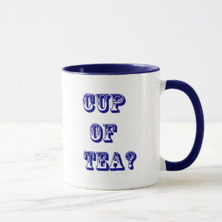 Sie hatten mich an… Tasse