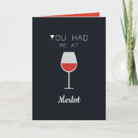 Sie hatten mich bei Merlot Wine Lovers Custom Mess