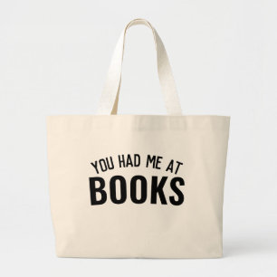 Sie hatten mich Bibliothekar-dem Geschenk an der Jumbo Stoffbeutel