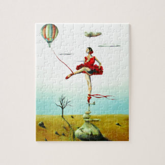 Sie heben mich herauf Ballerina-Puzzlespiel an