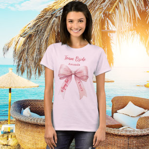 Sie heiratet Team Braut T-Shirt