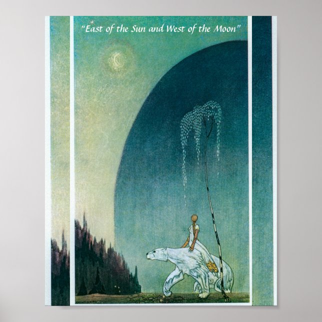 Sie hielte an den Bären Kay Nielsen fest Poster (Vorne)