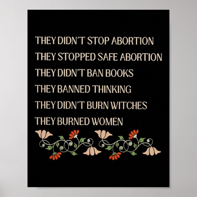 Sie hörten nicht auf, Abtreibung zu verrichten.. Poster (Vorne)