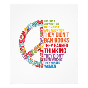 Sie hörten nicht auf, Abtreibung zu verrichten, si Fotodruck
