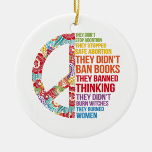 Sie hörten nicht auf, Abtreibung zu verrichten, si Keramik Ornament