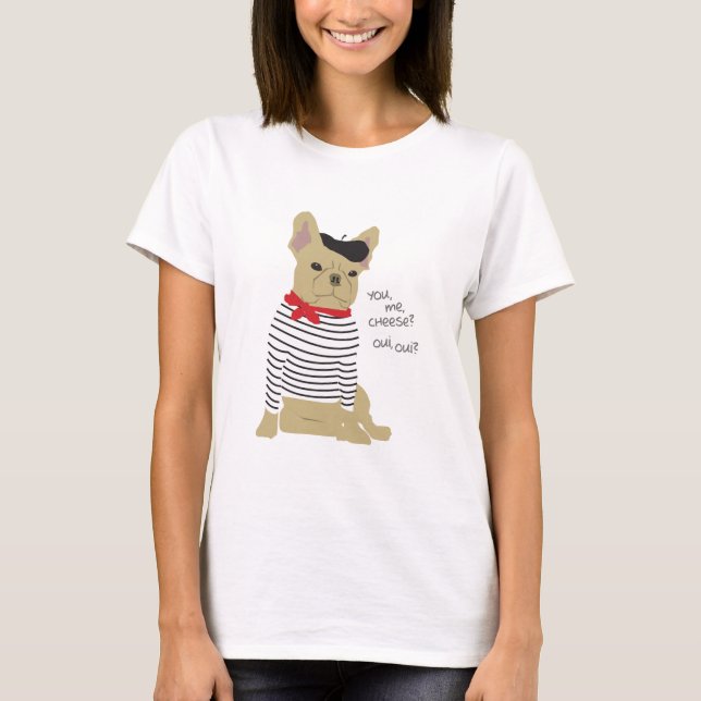 Sie, ich, Käse? T-Shirt (Vorderseite)