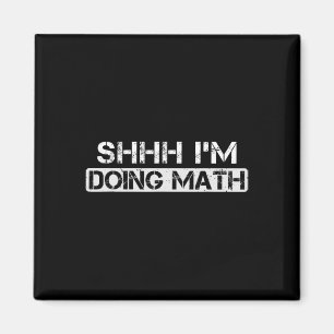 Sie ich mache Mathe Funny Gym Bodybuilding Workout Magnet