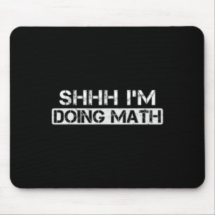 Sie ich mache Mathe Funny Gym Bodybuilding Workout Mousepad