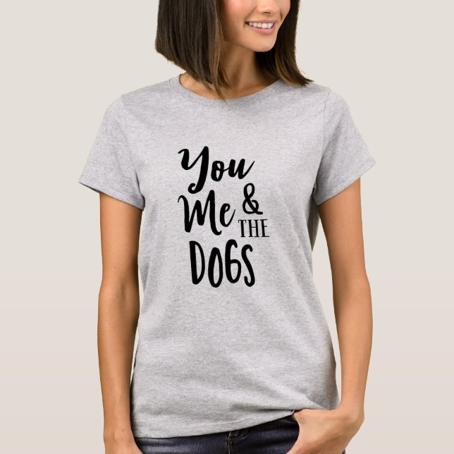 Sie ich und der Gott-T - Shirt (Vorderseite)